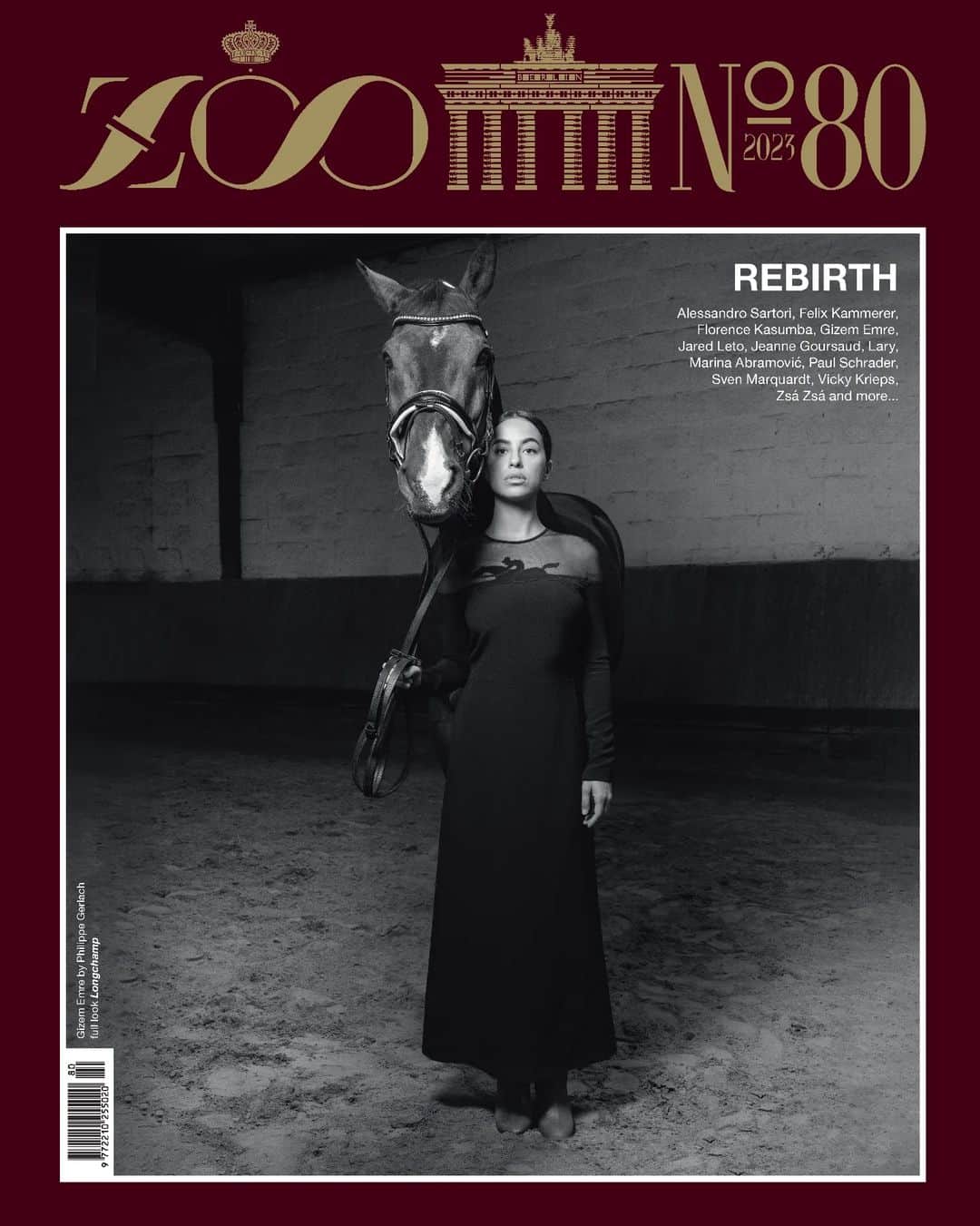 ZOO Magazineのインスタグラム：「ZOO MAGAZINE ANNIVERSARY ISSUE #80: REBIRTH  In this interview with ZOO, Gizem gives an insight into her life, revealing an overarching theme that seems to anchor all of her experiences: Effortlessly moving between different worlds, be it in a professional or personal context.  "Nowadays, everything is more diverse – no matter where you look, you see women who are loud, who are asking for more and who are not afraid of anything. It’s so important for the generation growing up now, to see that they don’t have to conform to the classic ideal to be good, that they can go their own way without being afraid of the future or any setbacks that might occur. But there’s still a long way to go."  ZOO MAGAZINE celebrates its 20th anniversary with Anniversary Issue 80 coming out in the last week of September.  Gizem Emre by Philippe Gerlach Shot and interviewed exclusively for ZOO Magazine – 20 YEARS  Gizem wears: full look @longchamp  Photographer: Philippe Gerlach @philippegerlach Talent: Gizem Emre @gizem_xe Stylist: Camille Franke @camille.franke Makeup: Mby @ Basics Berlin @mby_mua Photographer’s Assistant: Kira Lorenza Althaler Stylist’s Assistant: Antonio Chiocca @antoniochiocca_stylist  Location: Reitschule Sinka Production: ZOO MAGAZINE  Interview: Karenita Haalk @annakarenita Special thanks to Carolina Dachs and Saskia Rossberg, Budde Talent Agency GmbH   #ZOO80 #ZOOMagazine #SandorLubbe #fashionphotography #GizemEmre #PhilippeGerlach #CamilleFranke #rebirth #20YEARSZOOMAGAZINE #Berlin」