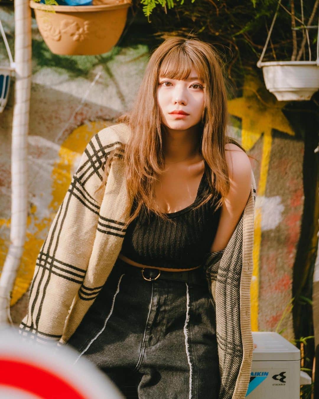 大葉めものインスタグラム：「あの日の記憶に私を置いてくれるのなら私たちはずっと一緒にいられるはずだから  私は貴方達にとっての忘れられない女の子になれていますか.？」