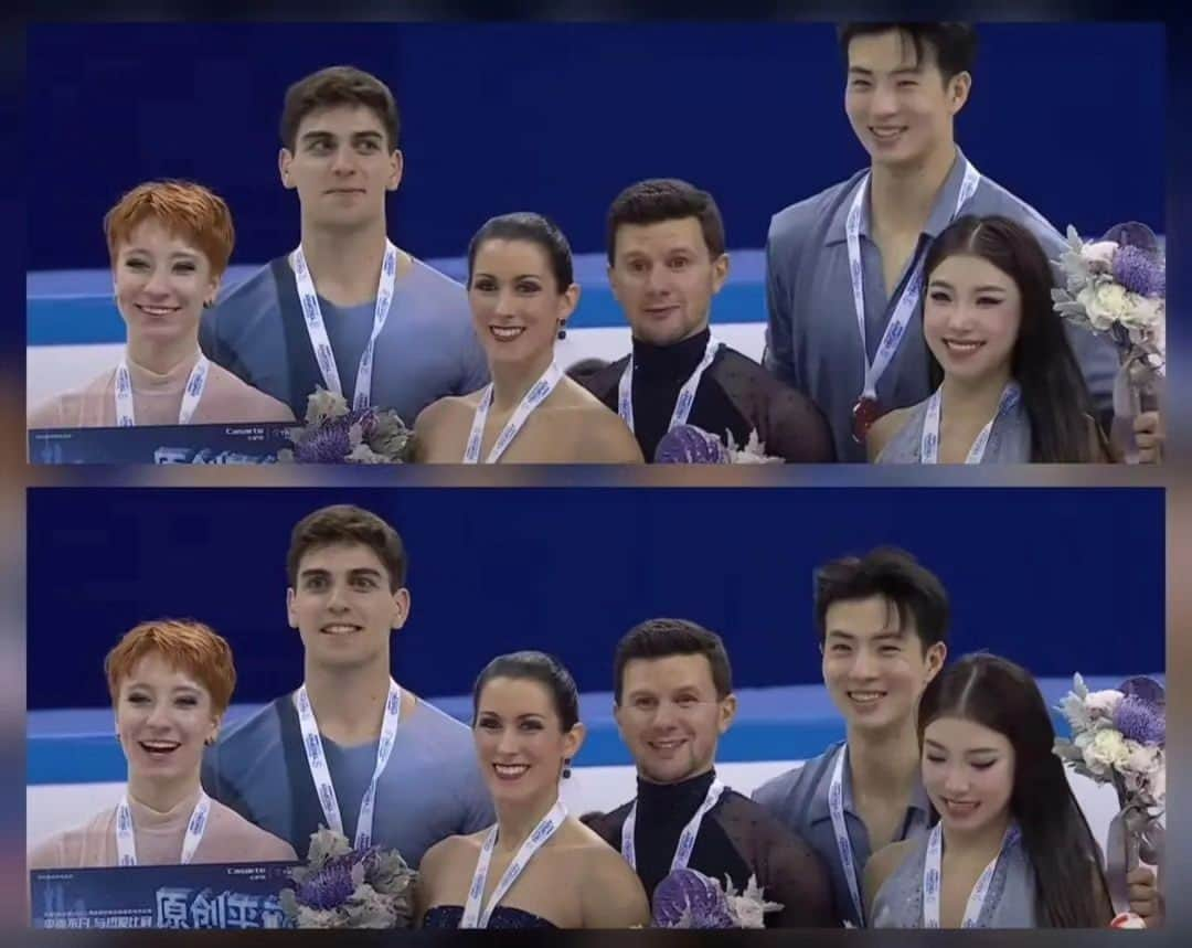 シャルレーヌ・ギニャールさんのインスタグラム写真 - (シャルレーヌ・ギニャールInstagram)「Shanghai Trophy 2023 🤩 So happy we came back to China for competing ! 😁😁😁 #isufigureskating #isu #icedance #fiammeazzurre #poliziapenitenziaria #fisg4passion #conisocial #coni #italiateam🇮🇹  #guignardfabbri #jacksonultima #shanghaitrophy2023」10月9日 20時20分 - charleneguignard