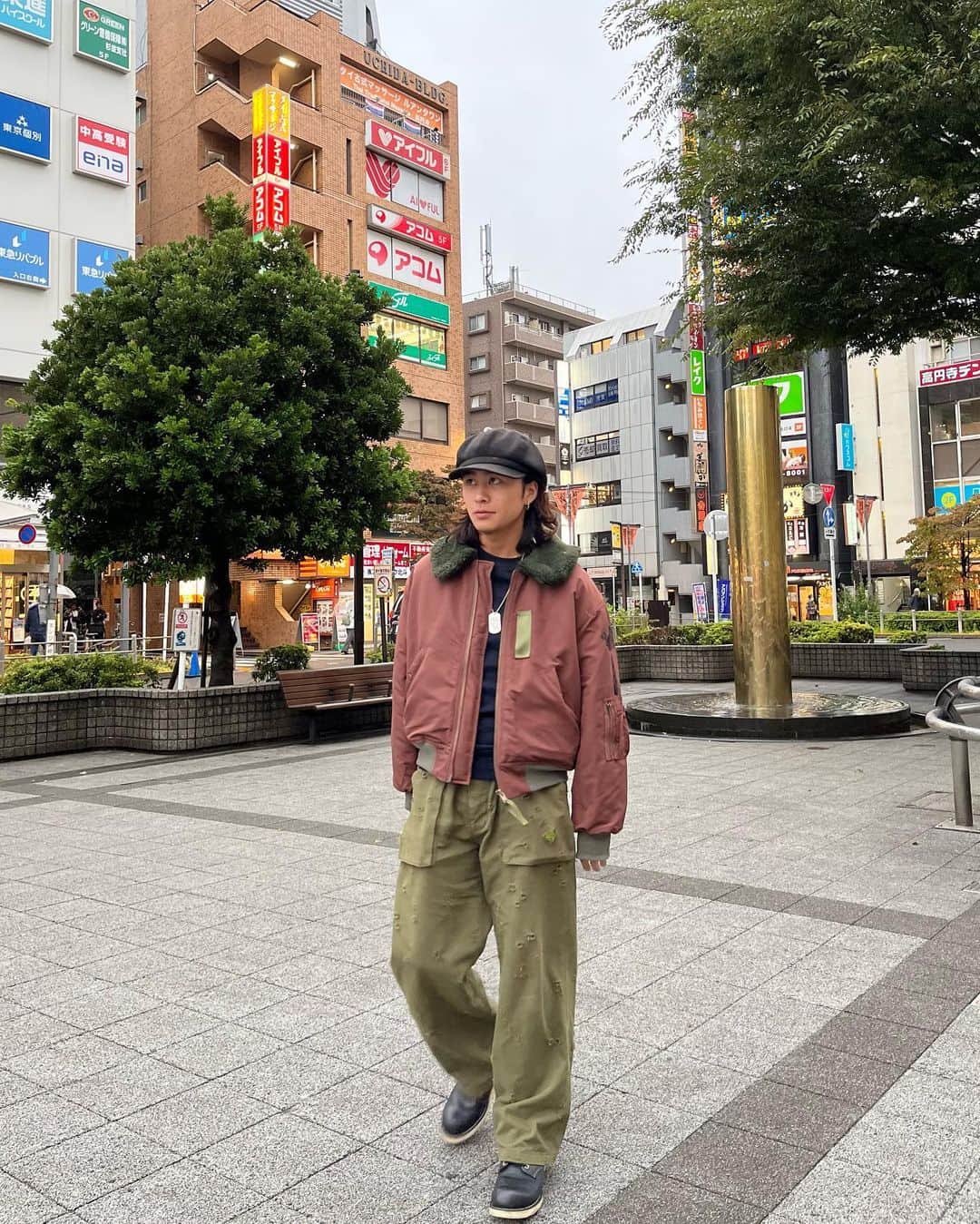 キシダイキさんのインスタグラム写真 - (キシダイキInstagram)「最近のアウター着たり、着なかったり(・Д・)」10月9日 20時34分 - daiki_kishi_
