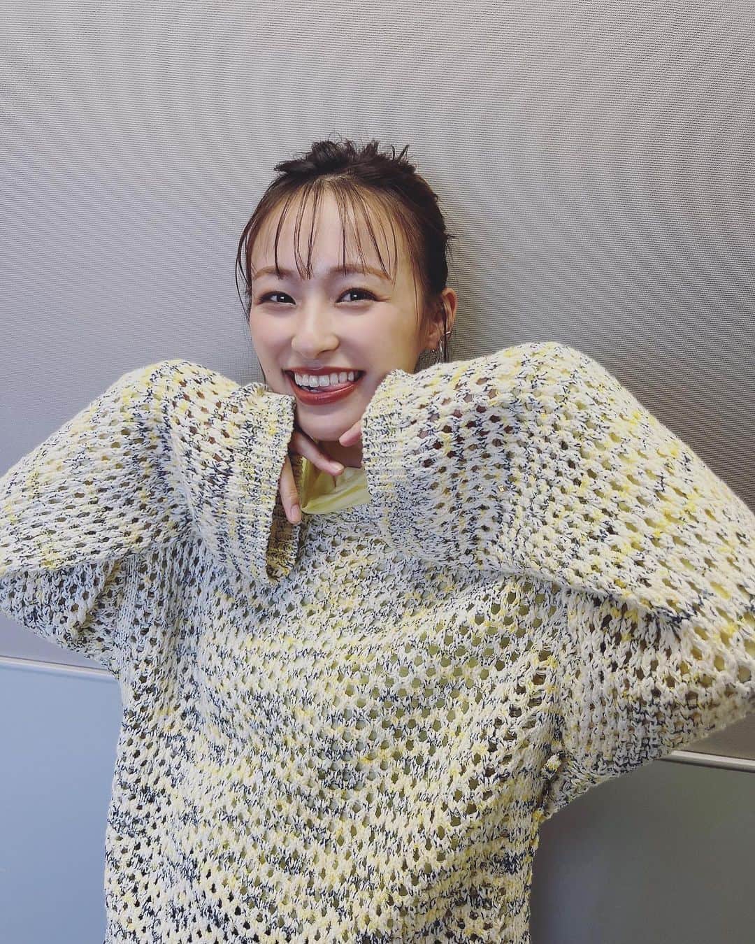 鈴木美羽のインスタグラム：「珍しくハーフパンツコーデ😌」