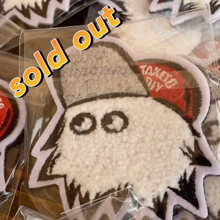 タケトのインスタグラム：「taketo monster モフモフワッペン REDCAP  お陰様で即完でした！ありがとうございます。 必ず再販致しますので転売ヤーからは買わずにお待ち下さい。 宜しくお願い致します！ #アウトドアモンスター #モフモフワッペン #タケトモンスター  #タケト」