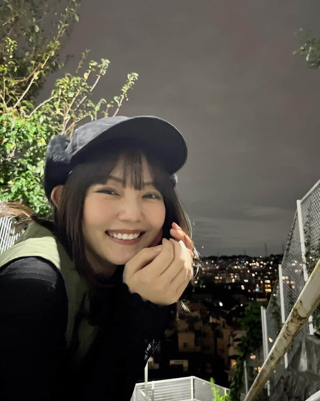 平塚日菜さんのインスタグラム写真 - (平塚日菜Instagram)「.  .  .  夜🌛  寒いよーーー！  がくがく、鳥肌が止まらなかった😧笑」10月9日 21時15分 - hiratsukahina