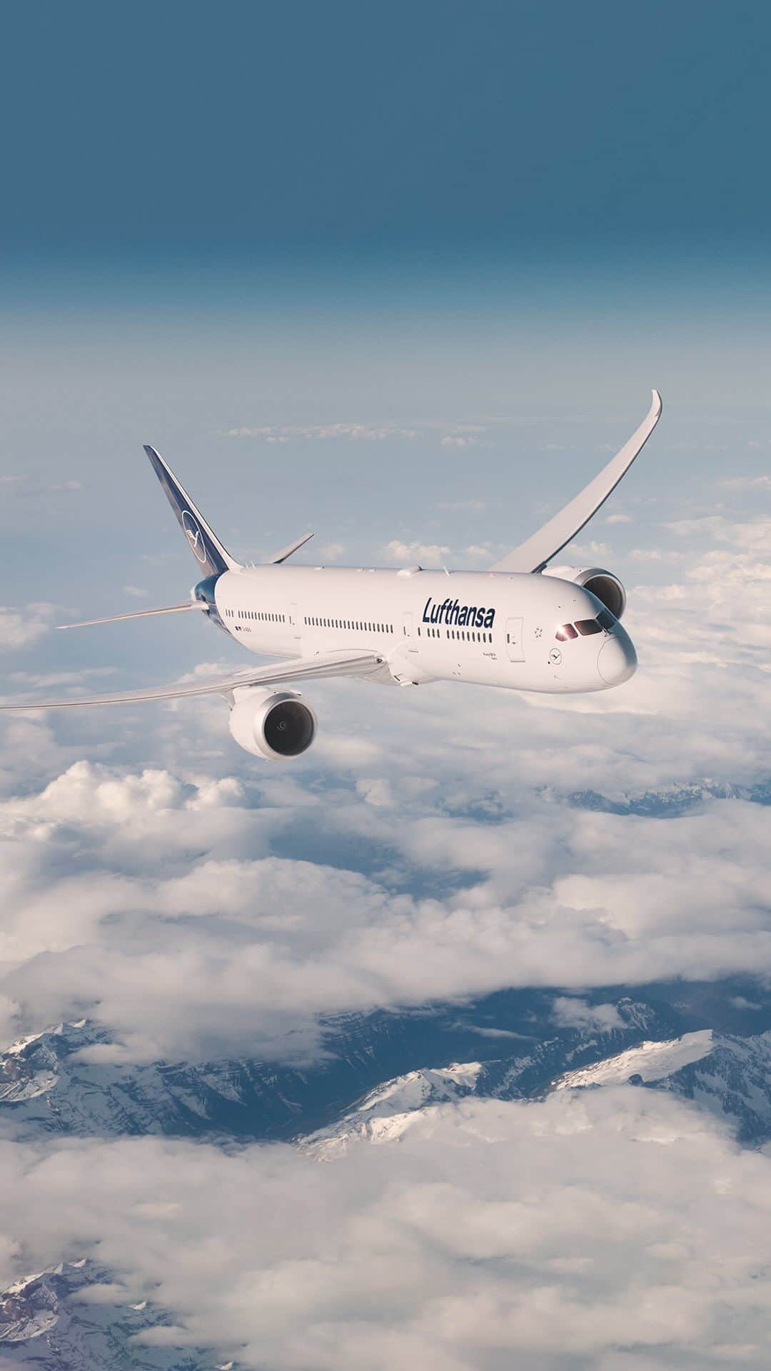 ルフトハンザのインスタグラム：「Meet the latest addition to our fleet: the state-of-the-art Boeing 787-9, where every journey is a spectacle. #Lufthansa #ElevatedTravel #787」
