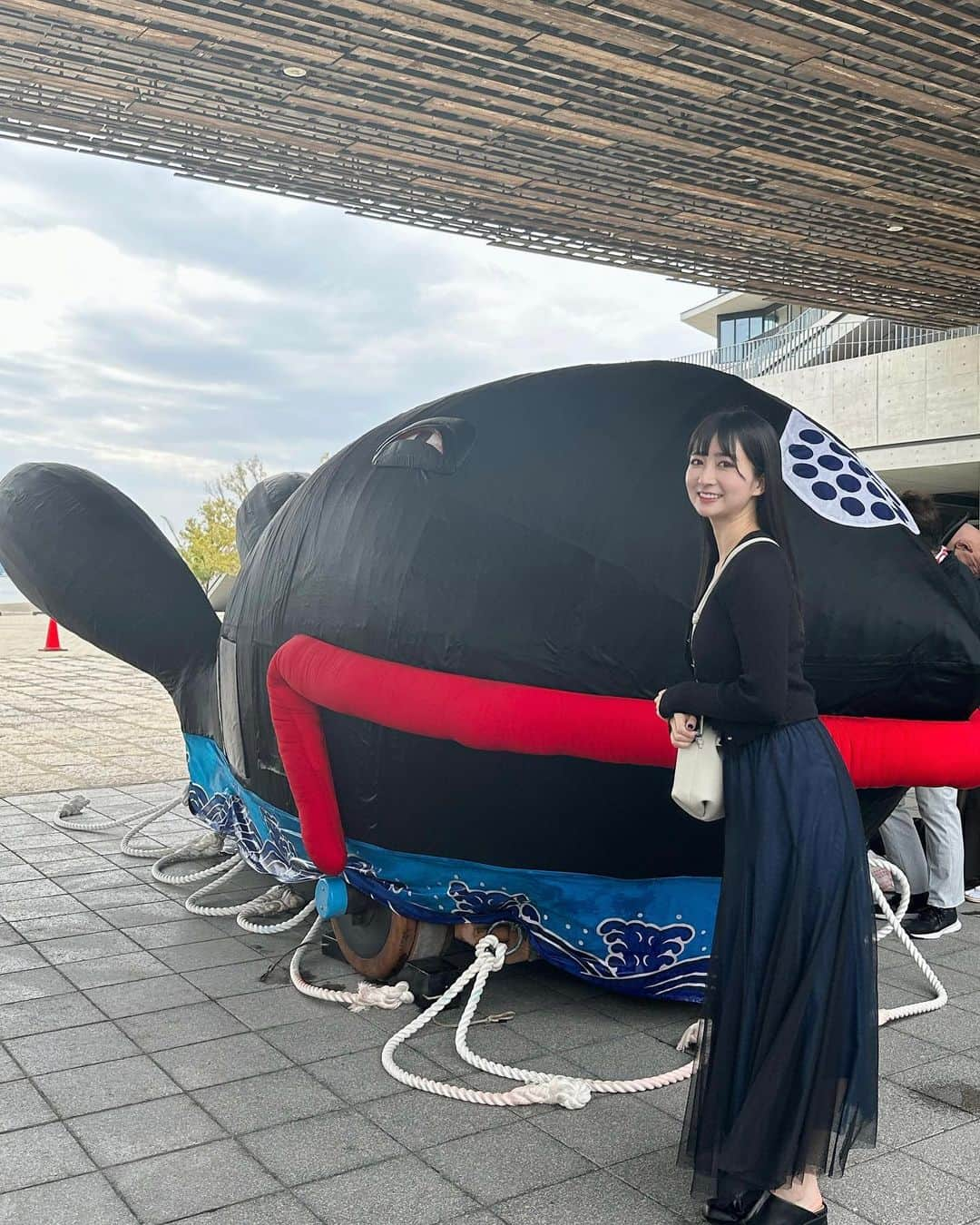 春乃きいなさんのインスタグラム写真 - (春乃きいなInstagram)「#🐳   長崎くんち！ 万屋町の鯨です🐳  庭先回りを近くで見れたの！迫力満点だった！💭 かっこいいよね〜〜  念願のはしまきも食べたよ😉 #長崎くんち #万屋町 #長崎 #長崎観光 #はしまき #셀카 #셀스타그램 #좋아요 #01 #01line #nagasaki #idol #poleneparis #polène #nagasakiiiiiiiina #ばっしょー九州_長崎」10月9日 21時16分 - haruno_kiina_official