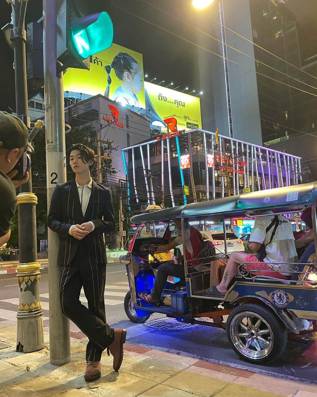北村健人のインスタグラム：「輝かしい食リポをする30分前🍴🎥😛」