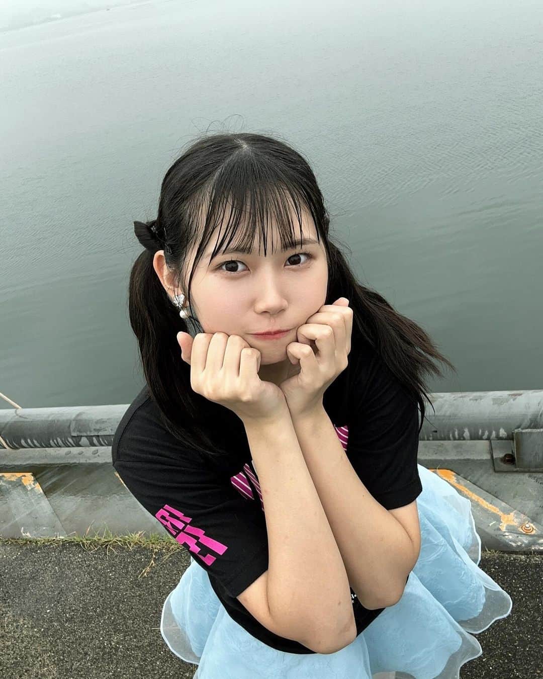 のインスタグラム：「・  #イナズマロックフェス2023  ありがとうございました⚡️  やっぱりフェスは最高だった！！  #モーニング娘23  #morningmusume  #岡村ほまれ #ほまたん #ほまたん優勝  #イナズマロックフェス  #琵琶湖」