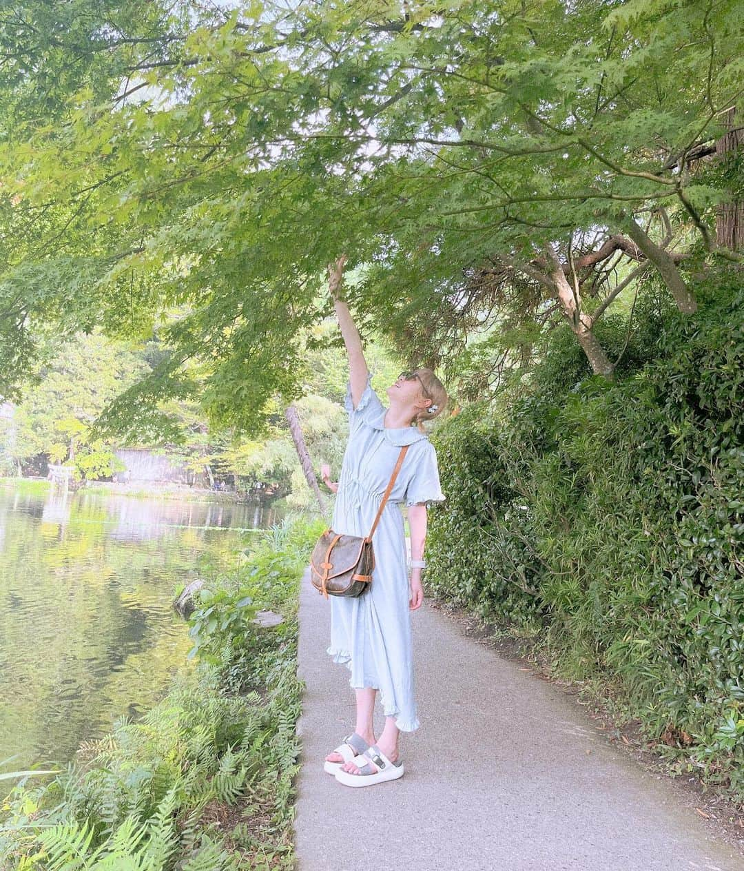 市村愛里さんのインスタグラム写真 - (市村愛里Instagram)「大分旅行1日目は湯布院に..🌳🌷🏞」10月9日 21時33分 - airi_hkt48