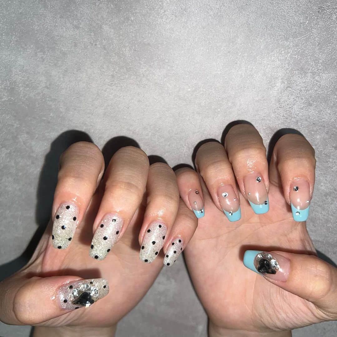 横川夢衣のインスタグラム：「💅🏻  new nail✩⃛  .」