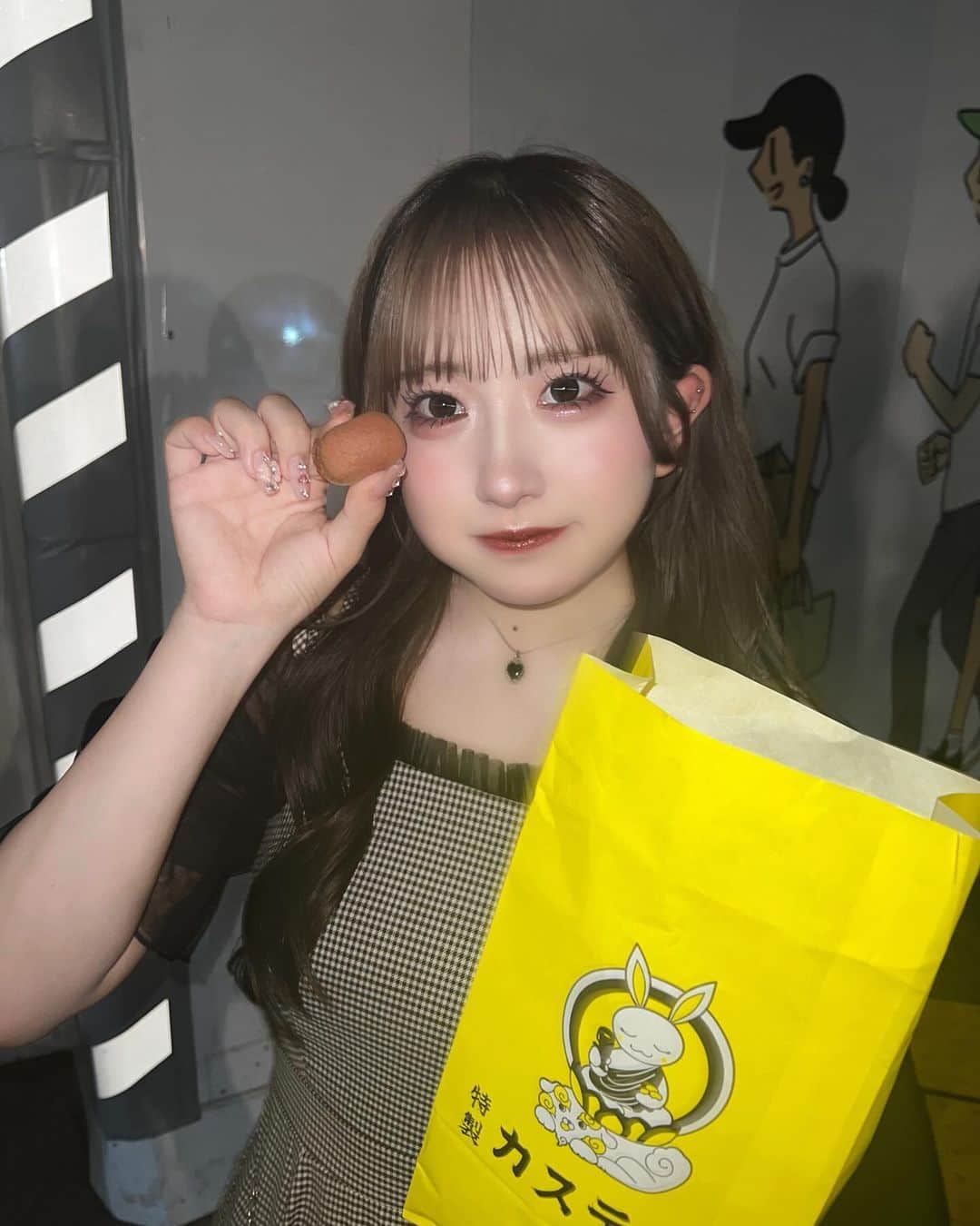 のインスタグラム：「. お祭りといえばベビーカステラだよね！😸」