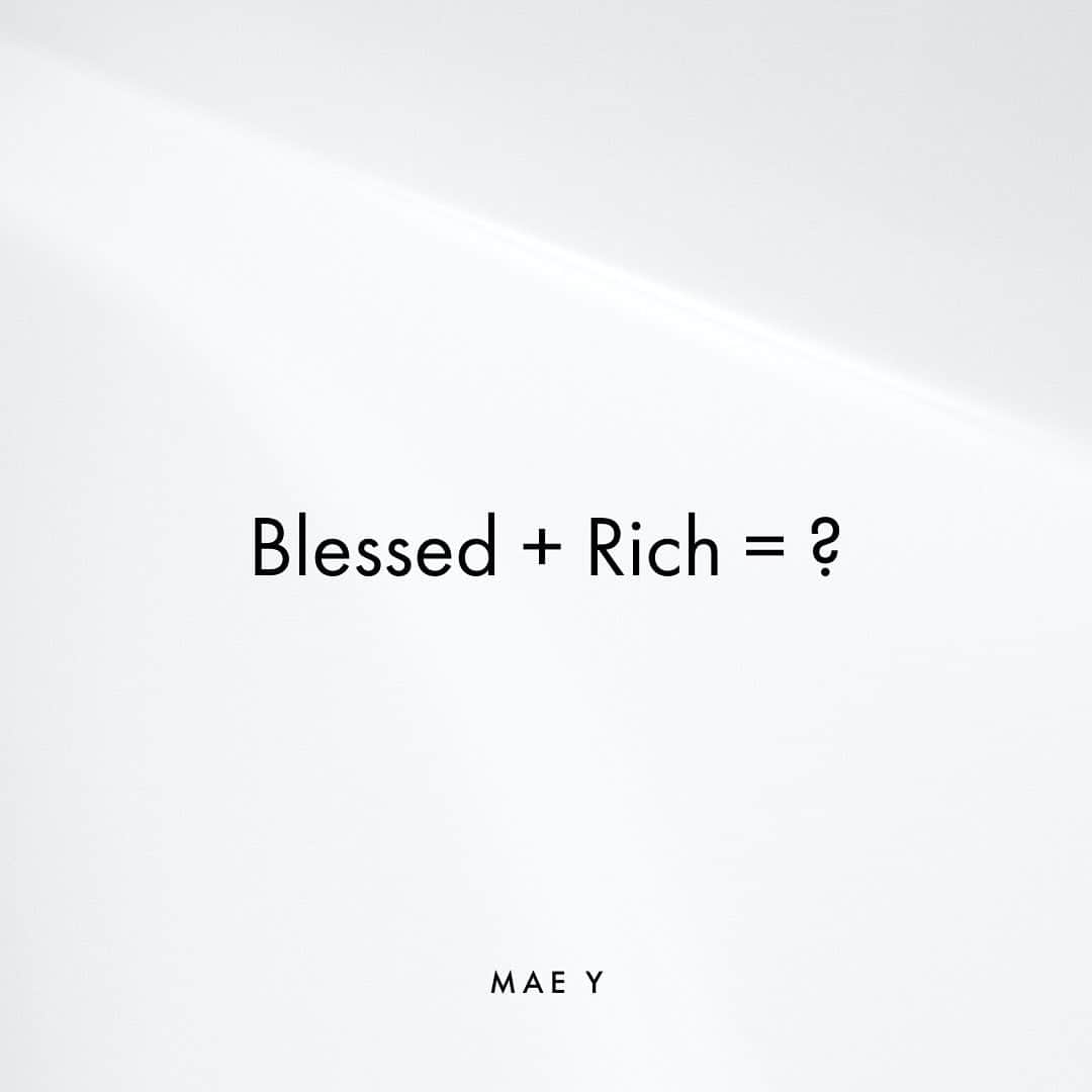 吉川めいのインスタグラム：「Introducing Word Math!【日本語は英語に続く】  It’s no secret I’m a bit of a word nerd but not the kind that comes with a big vocabulary.   I like to play with words and expressions  Sounds and vibrations  In a way that makes me feel uplifted and true.   This one’s not a dictionary word But it’s been occupying a page in my heart …   Mostly because it feels so rightfully delightfully wealthy to pronounceー  Say it with me:   I’m SO Blriched.   • • 言葉で算数をしてみたら？  言葉や表現力を大切にすることが大好きなわたしは、 既存の言葉がないことを表現したかったら 勝手に言葉をつくることも。  この言葉は、何より発音が美味しすぎて生まれた足し算ワード。  お恵みと豊かさに同時に包まれたなら！  ぜひ、あなたの口でも言ってみてね。  「わたしはなんてBlrichedなんだろう！」  💜🤤💜  #todaysword #wordoftheday #wordvibes #qotd #今日の言葉　#blessed #blessedlife #rich #豊かさ #豊かな時間 #豊かな心」