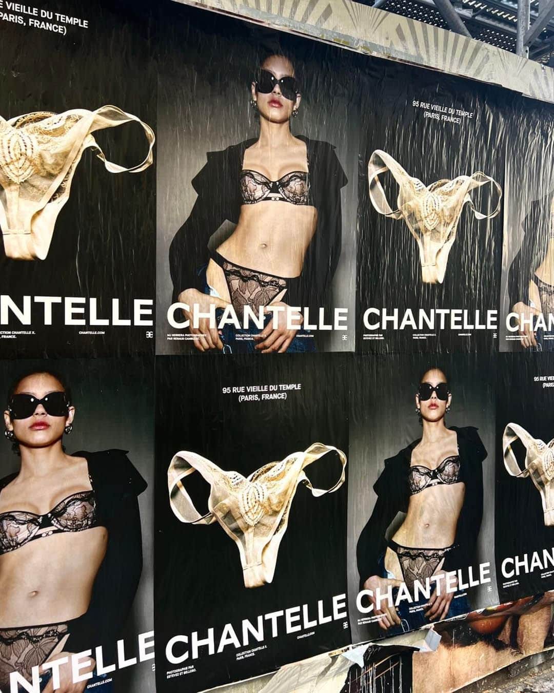 のインスタグラム：「New store opening in Le Marais, Paris. 95 rue Vieille du Temple 75003 Paris.  #Chantelle #ChantelleX #ChantelleStore」