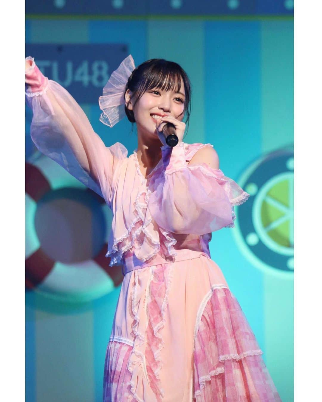 岩田陽菜さんのインスタグラム写真 - (岩田陽菜Instagram)「ピンクプリキュアしてる時の🤍🎀  #STU48 #アイドル」10月9日 22時15分 - hina_naso_stu48