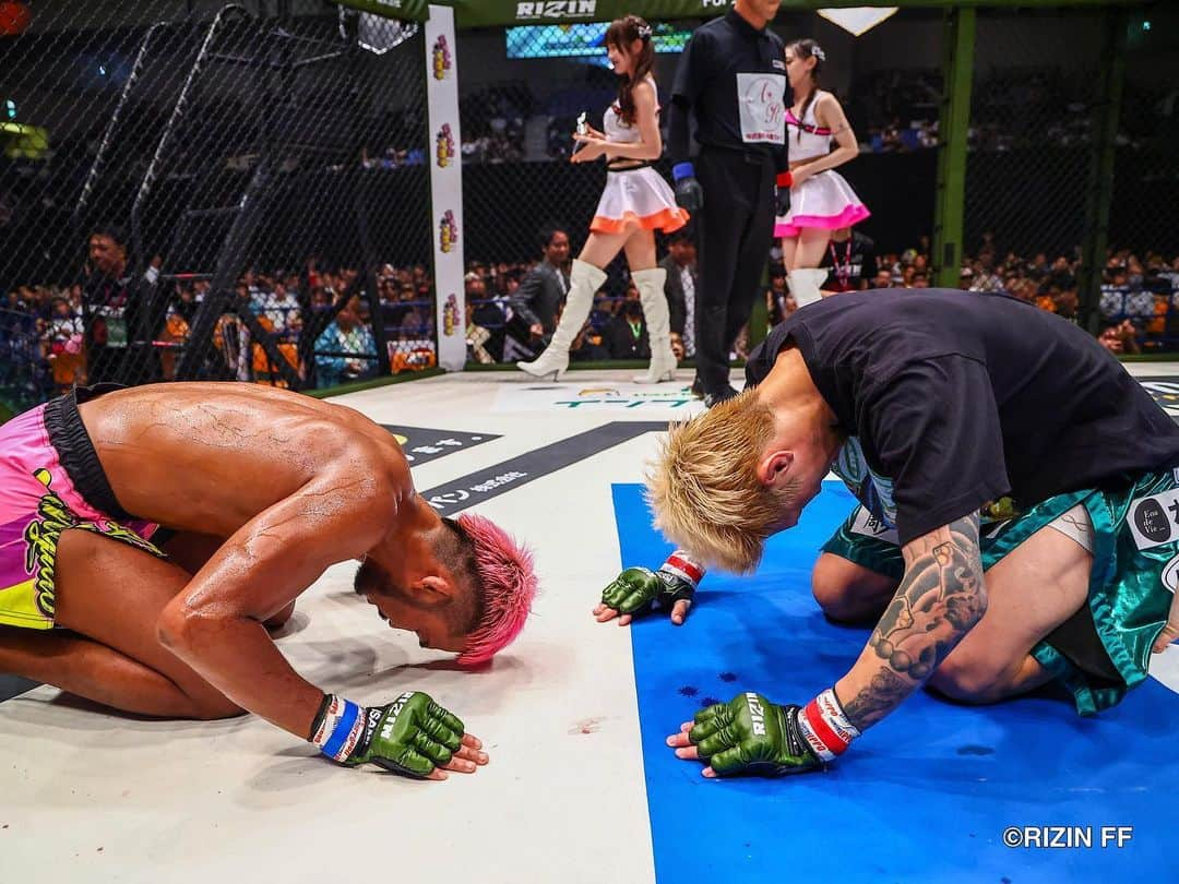 RIZIN FF OFFICIALさんのインスタグラム写真 - (RIZIN FF OFFICIALInstagram)「#RIZIN_LANDMARK6 Match,10 “𝐁𝐚𝐝 𝐁𝐥𝐨𝐨𝐝” ---------------- @yuki_mma defeats @topnoikiwram by Split Decisions(2-1). #rizin #rizinff #mma #fighter」10月9日 22時21分 - rizin_pr