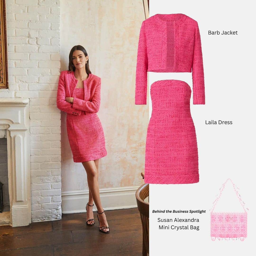 ショシャーナのインスタグラム：「New week, new arrivals | shop the Laila Dress and Barb Jacket now!」