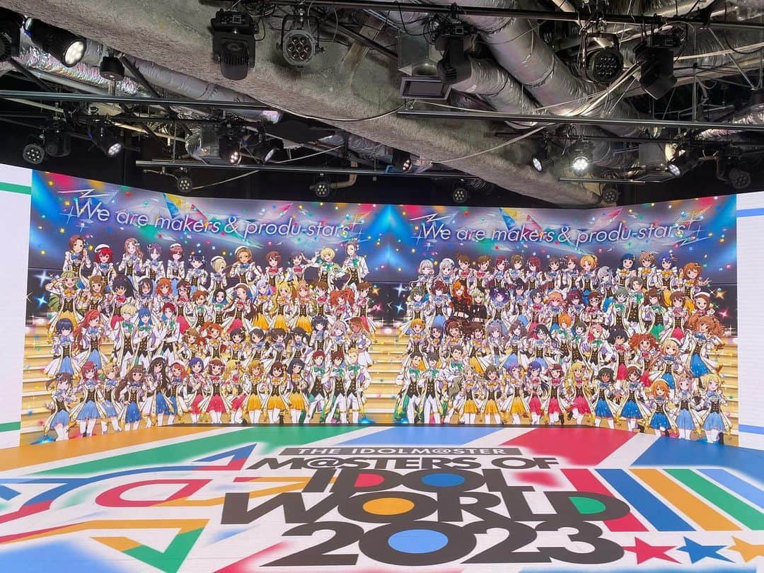 南早紀のインスタグラム：「アイマスMOIW2023ラジオ特別編ありがとうございました！ 5ブランドの写真最高すぎ…😭✨」