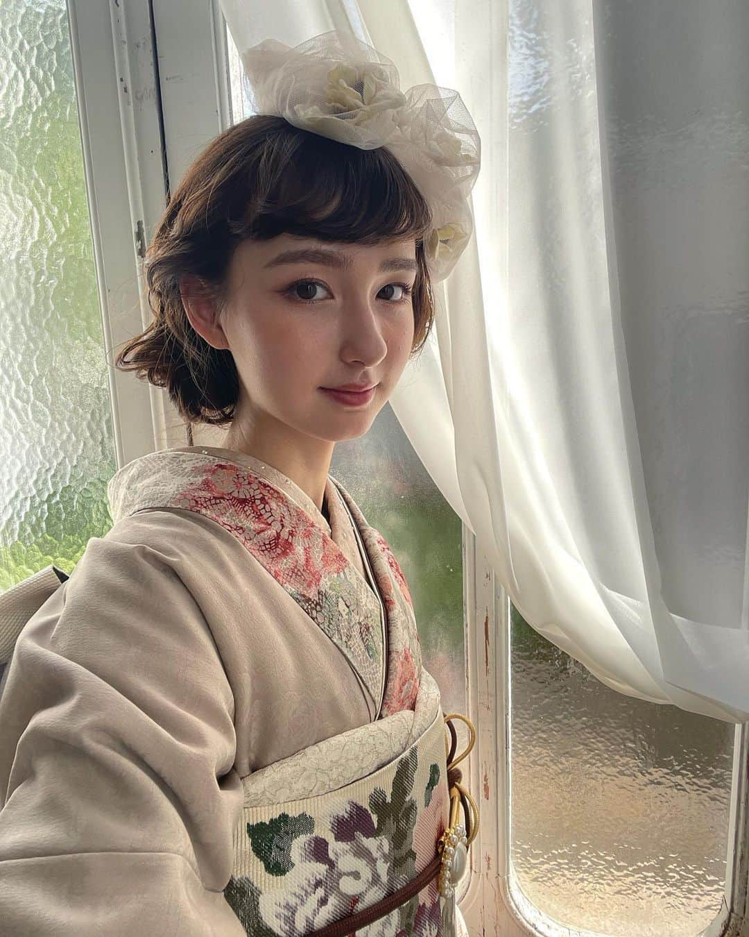 バウエルジゼル愛華さんのインスタグラム写真 - (バウエルジゼル愛華Instagram)「#キモノハーツ #kimonohearts #着物 #振袖 #振袖ヘア #kimono 🪷」10月9日 22時50分 - giselle_aika