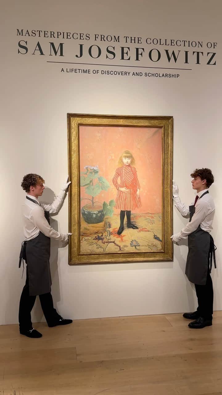クリスティーズのインスタグラム：「Masterpieces from the Collection of Sam Josefowitz✨   After founding a global music and publishing business, Sam Josefowitz pursued his passion for art in earnest, bringing the Pont-Aven painters into the spotlight and building the world’s most important private collection of Rembrandt prints.    Collection highlights include works by Félix Vallotton, Gustave Caillebotte, Paul Gauguin, Rembrandt and Diego Giacometti.    🗓 Live Auction: Masterpieces from the Collection of Sam Josefowitz: A Lifetime of Discovery and Scholarship: 13 October 7pm BST.   📍On view at Christie’s London until Oct 13.   #christiesfriezeweek #londoncreates #frieze20 #londonfriezeweek」