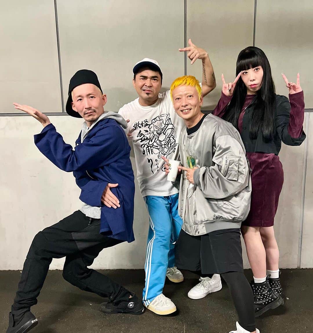 石野卓球のインスタグラム：「with MEISAI @たちかわ妖怪盆踊り」
