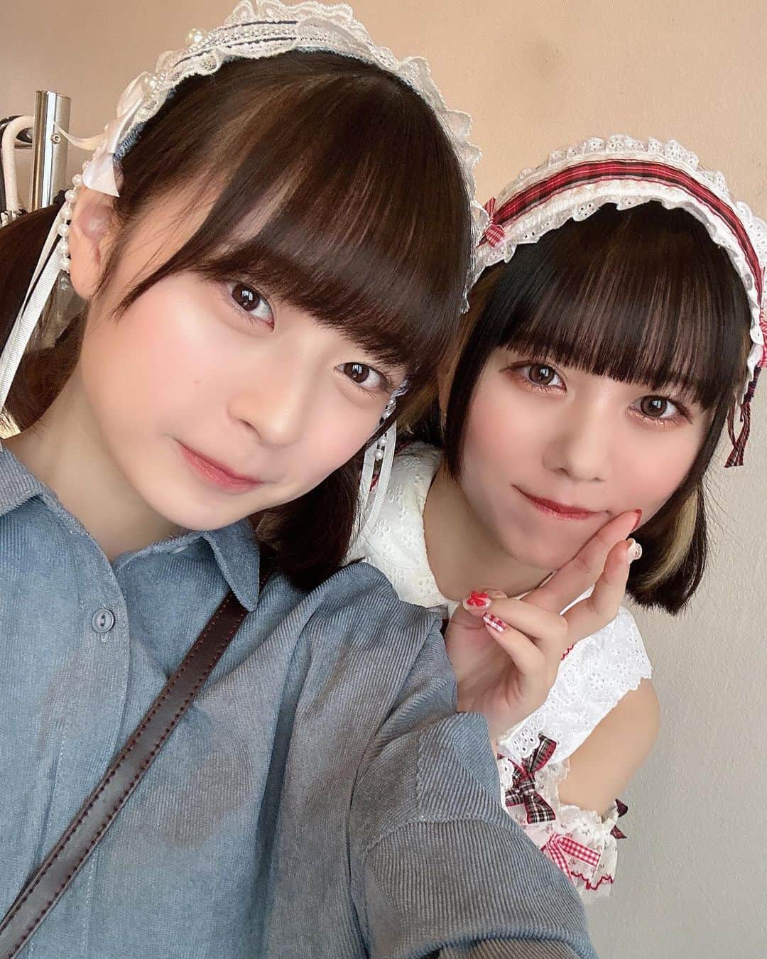 比嘉ゆめののインスタグラム：「はぐゆめ！❤️💙」
