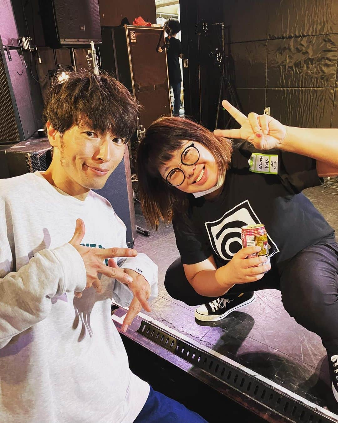 ナガイケジョーさんのインスタグラム写真 - (ナガイケジョーInstagram)「久々のw/ ZAZEN BOYS。 シビレたなぁ、MIYAさんのベースもビリビリと。 鋭く、刺激的。皆さんありがとうございました⚡️ #scoobiedo #zazenboys #新代田fever」10月10日 0時31分 - joenagaike