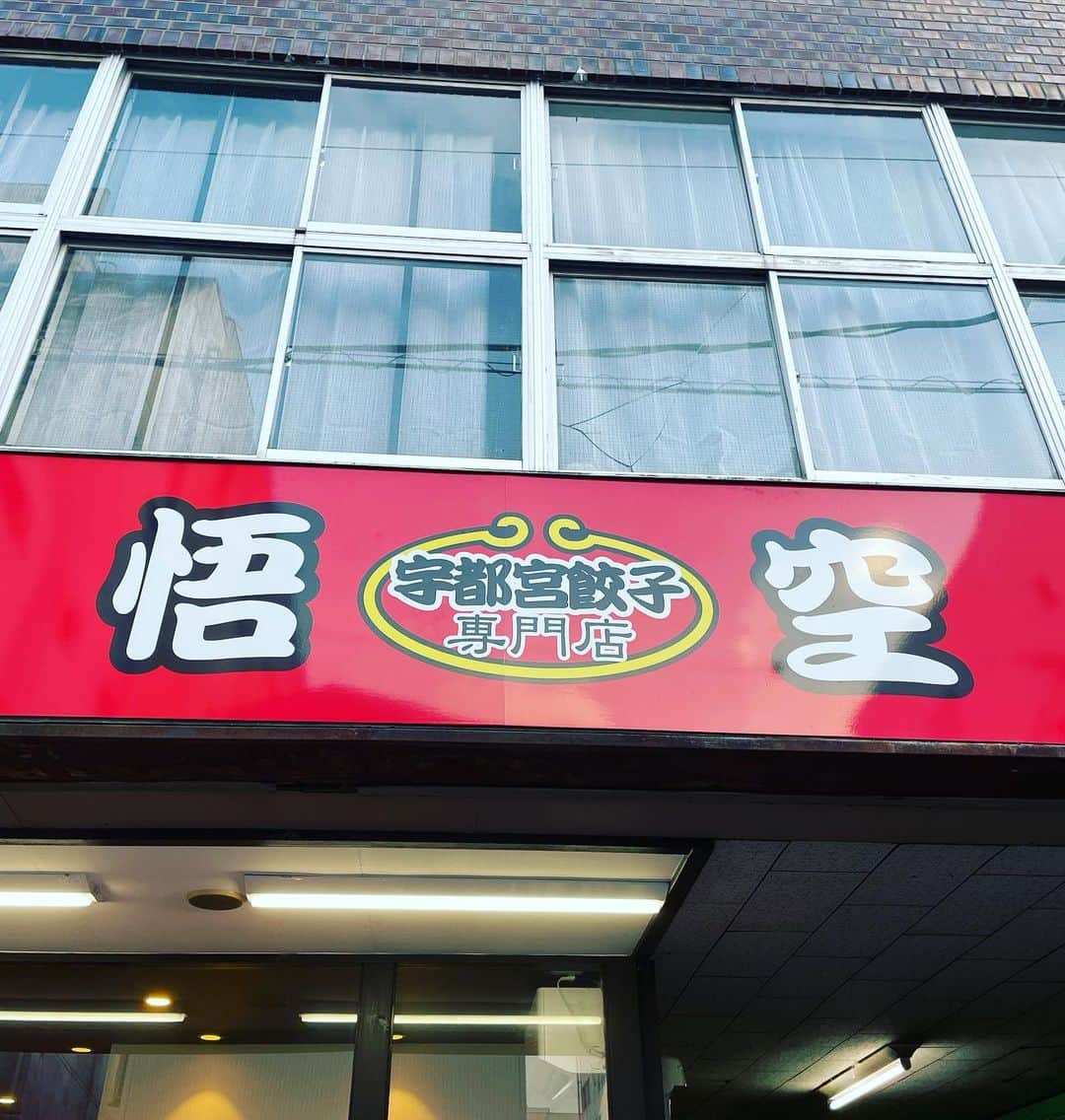 向清太朗のインスタグラム：「餃餃餃〜！ こちら餃子の聖地栃木に行った時に食べた餃子だ餃〜！ うひょー！最高！いや、最餃〜！ こちら悟空さんの肉餃子！ 野菜もしそも美味いけどやっぱり肉餃子が安定！ レベル激高くて最高だった餃〜！  #餃子 #焼き餃子 #肉餃子 #宇都宮悟空 #もう一口で違いがわかる #開店直後でも激並び #悟空を味わえて感動 #私は猪八戒 #誰がブタだ #天津向 #川島ねごと #餃餃餃」
