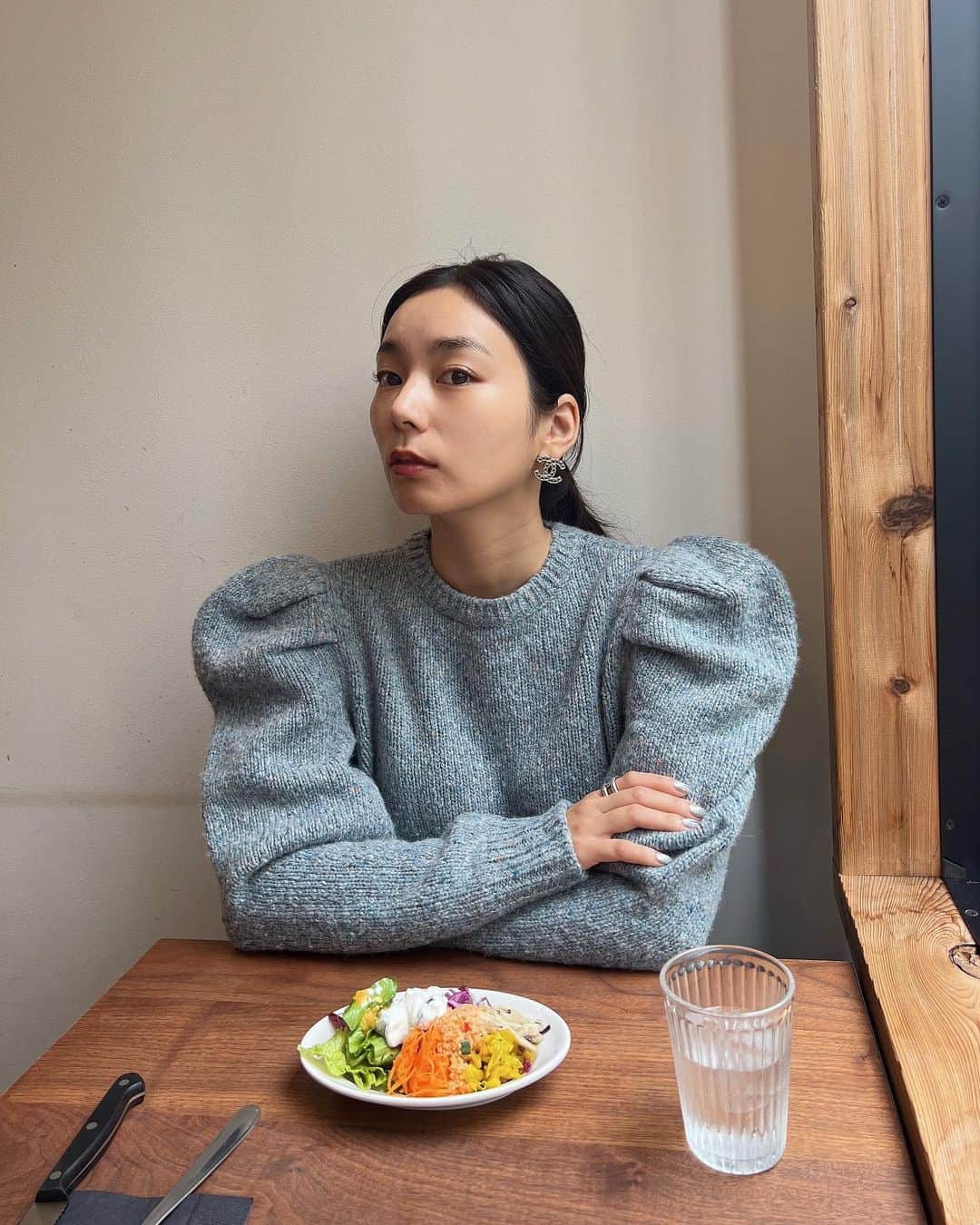 村上瑠美奈さんのインスタグラム写真 - (村上瑠美奈Instagram)「🩵🧶  今週も充実した一週間に🫧」10月10日 11時43分 - ruminamurakami