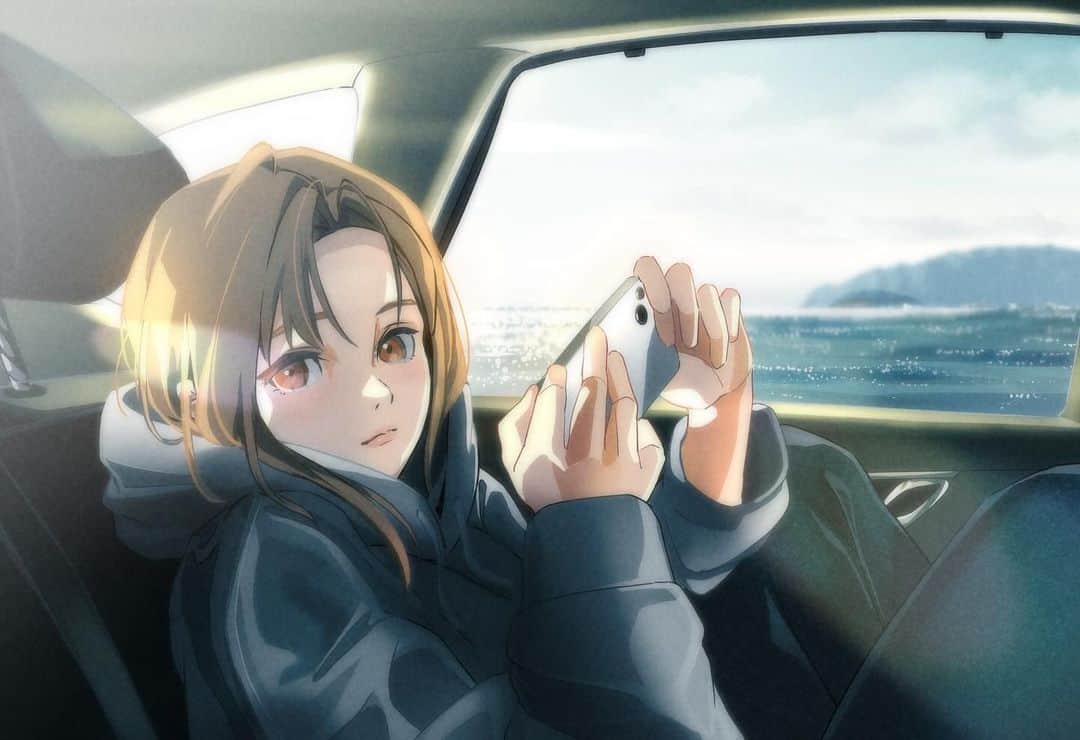 のインスタグラム：「I drew this based on the photo 🚙  #conceptart #conceptartist #characterart #artstyle #digitalpainting #digitalartist #digitalillustration #digitaldrawing #anime #manga #girldrawing #イラスト #イラストグラム」