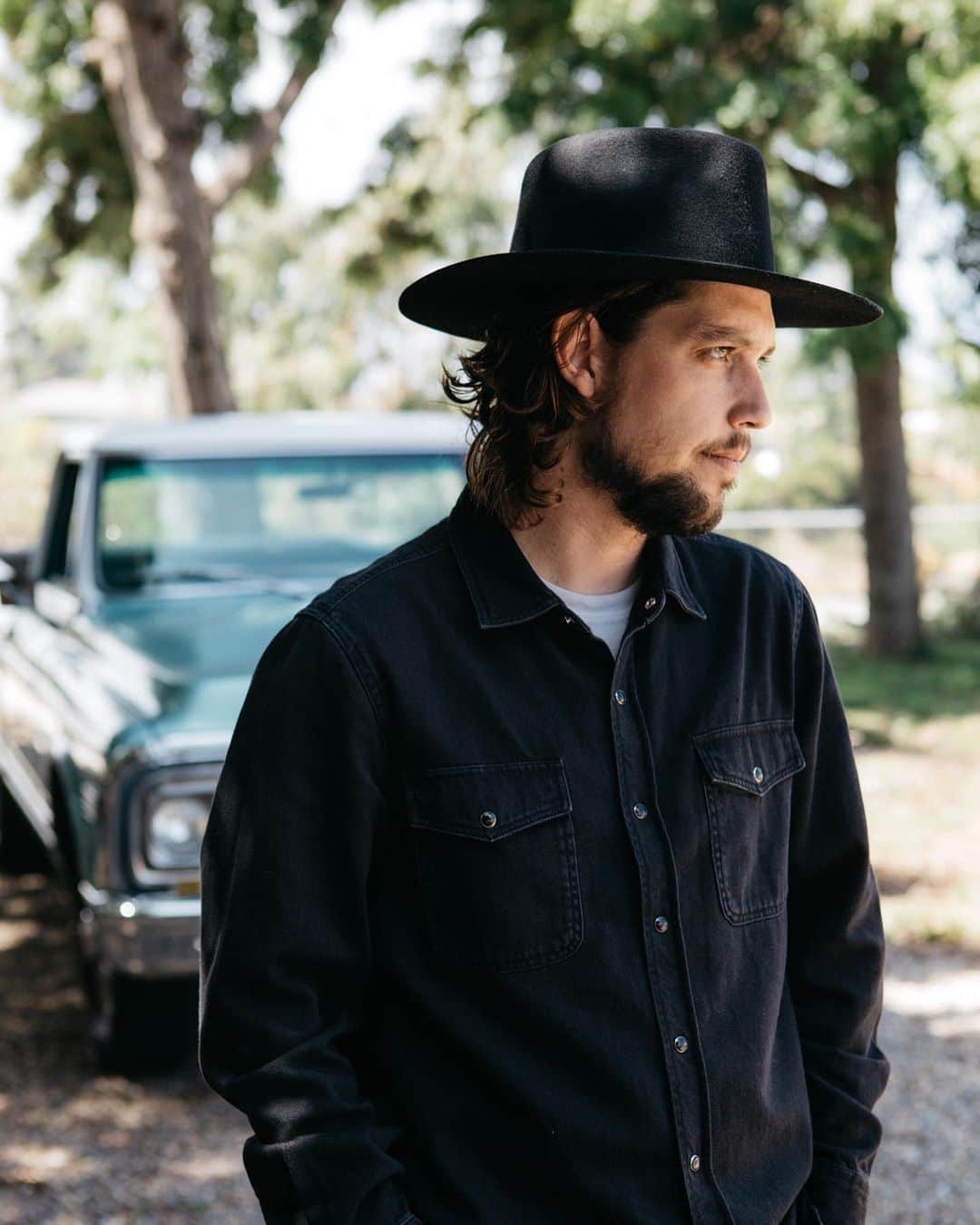 ブリクストンのインスタグラム：「Done Proper in the Cohen Cowboy hat.」