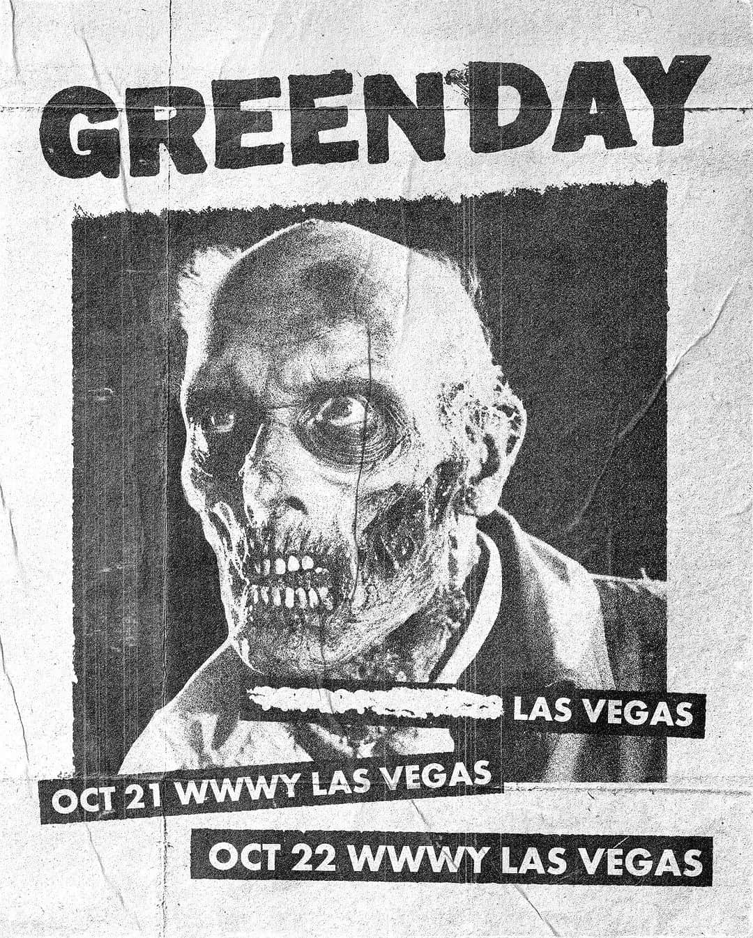 Green Dayさんのインスタグラム写真 - (Green DayInstagram)「Vegas, the odds are in your favor. See you soon 😉」10月10日 5時28分 - greenday