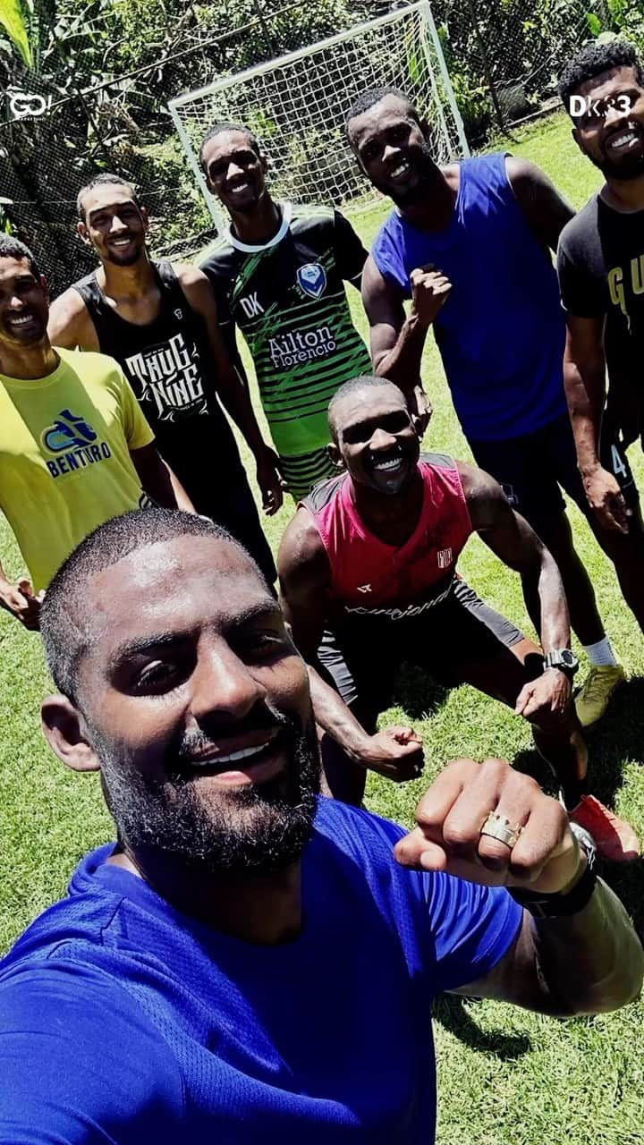 ダンクレーのインスタグラム：「⚽️💪🏾」