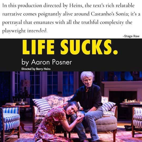 ジョン・ロス・ボウイさんのインスタグラム写真 - (ジョン・ロス・ボウイInstagram)「We have three weekends of shows left for LIFE SUCKS, a loose adaptation of Uncle Vanya by Aaron Posner. Audiences love it, critics are really digging it, and I think you will as well. Turn off the news for a couple of hours and join us. Ticket link in my bio.」10月10日 6時35分 - johnrossbowie