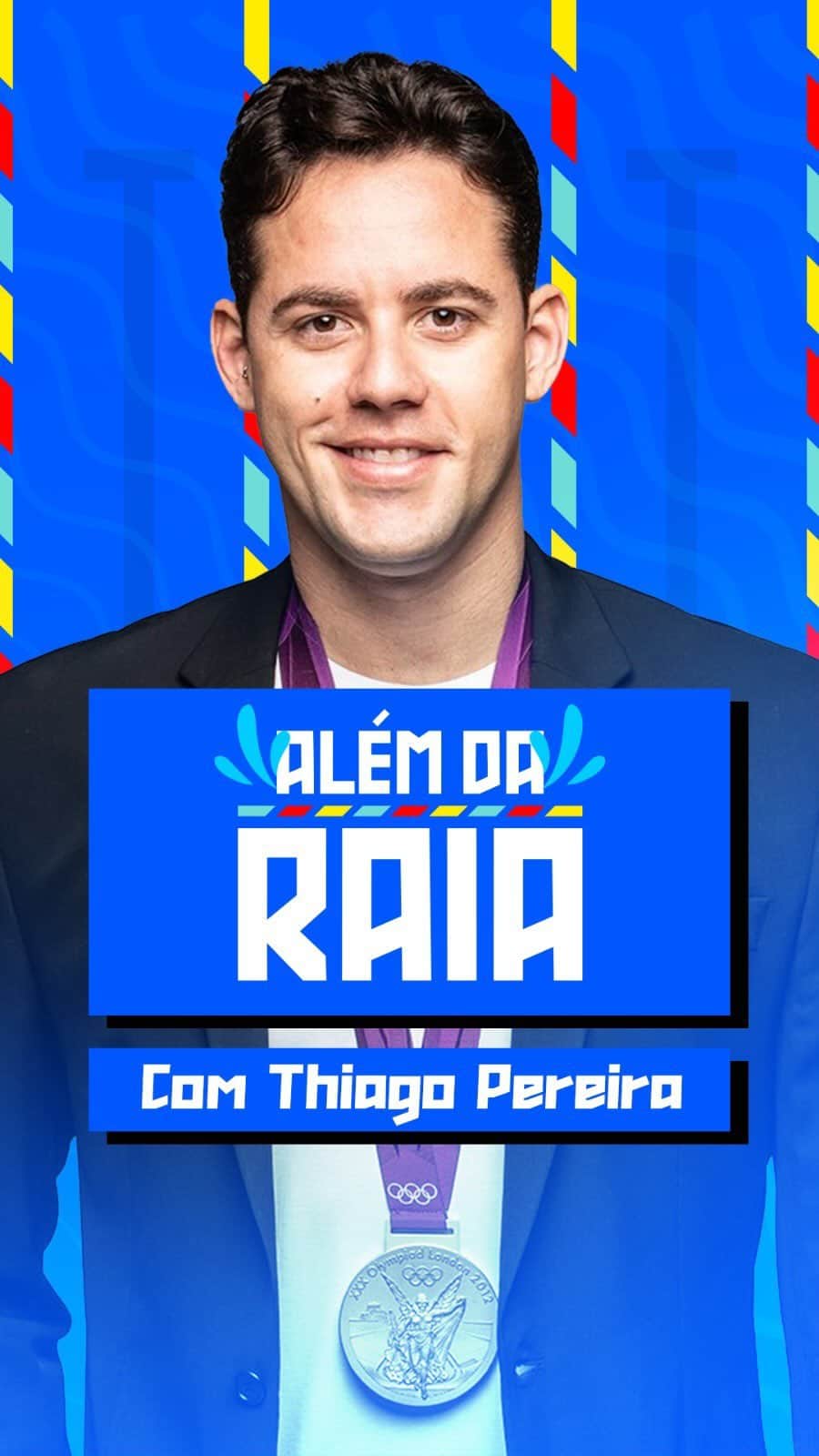 のインスタグラム：「@thiagopereira também está no Flow S.A.!  O ex-nadador e detentor do recorde de maior medalhista dos Jogos Pan-Americanos vai liderar o Além da Raia, um programa semanal que explora performance e empreendedorismo.  Thiago, que agora é palestrante e empreendedor social, mergulhará fundo em conversas com convidados especiais, desvendando estratégias e técnicas que impulsionaram suas carreiras, tanto no âmbito profissional quanto pessoal.   Junte-se a nós para esse papo sobre saúde física, mental e financeira! Toda terça-feira, às 18h! 🏊💼⚡️」