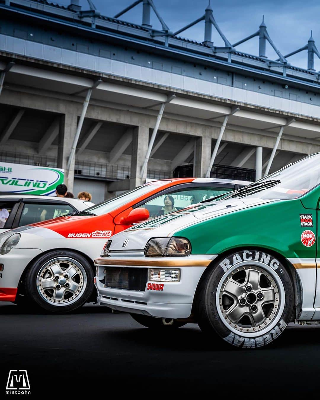 mistbahnさんのインスタグラム写真 - (mistbahnInstagram)「_ KOOL Honda JW3 TODAY _ 🚗: @freeway_eg6 📷: @mistbahn _ Shot on Oct-8 2023 🏁  The "H" Day at Suzuka International Circuit. _ JP) 2023年10月8日 鈴鹿サーキット国際レーシングコース GPスクエア。The "H" day。 _ #hday #thehday #playersday #suzukacircuit #suzukainternationalcircuit #鈴鹿サーキット #hondatoday #ホンダトゥデイ #jw3 #ja4 #honda #トゥデイ #ツデー #e07a #mtrec #kool #freewayracing #フリーウェイレーシング #mugen #無限 #mugen無限power #mr5 #無限mr5 #dunlop #03g  #direzza」10月10日 7時01分 - mistbahn