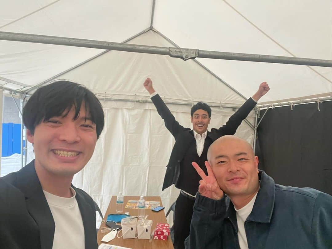 都留拓也さんのインスタグラム写真 - (都留拓也Instagram)「山口県ふれあいフェスタ  ①なんかずっと見れる写真 ②あばさん！ ③超新塾さんとクールポコさん ④朝食バイキングには意地でも行く ⑤サンキューさん竹やぶ事件 ⑥クールポコさんのハチマキづくり ⑦はまやねんさんのカレーパン ⑧きらら浜はいい写真とれる ⑨都築さん「これがSNSにあがると思ったらゾッとする写真」 ⑩山口県は全部おいしかった  #超新塾 #あばれる君 #クールポコ #波田陽区 #四千頭身 #ラパルフェ #yab #yabふれあいフェスタ」10月10日 7時44分 - tsu_ru_rururu666