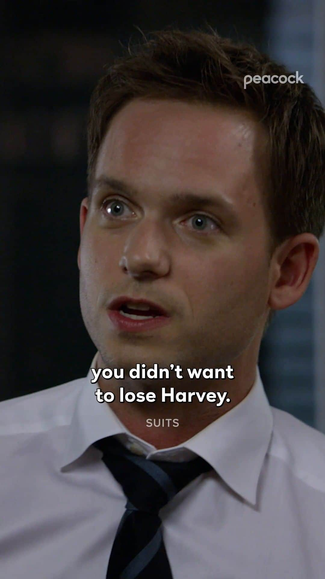 スーツのインスタグラム：「...He has a point 🫢 All episodes of Suits are streaming now, only on @Peacock.」