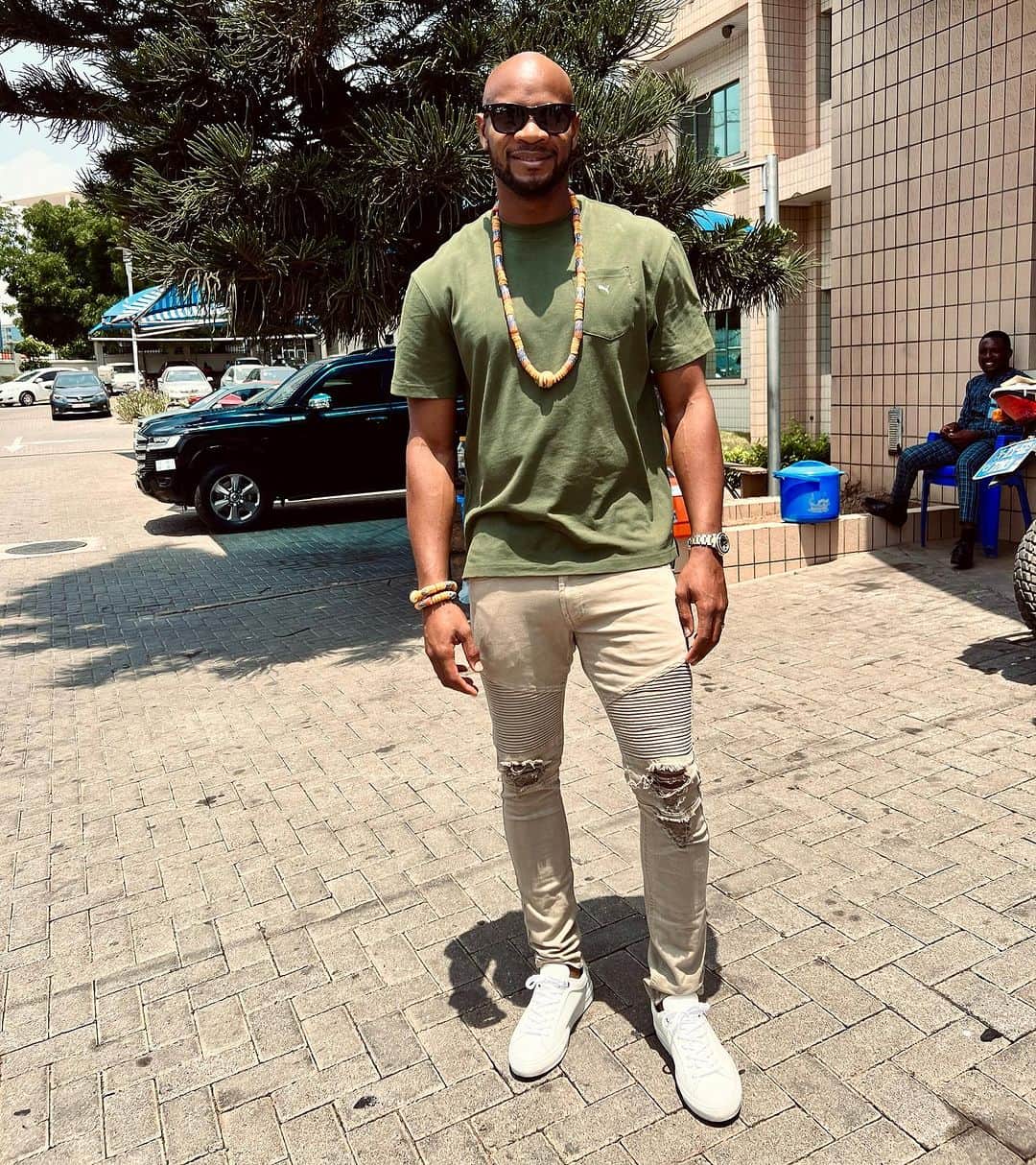 アサファ・パウエルのインスタグラム：「Can’t wait to touch back the Streets of Accra」