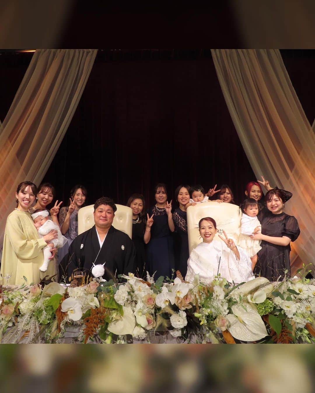 みらいにすたさんのインスタグラム写真 - (みらいにすたInstagram)「Happy wedding 🕊️🌿 . まいらしい結婚式で美しかった🥹🫶🏼おめでとう❣️ . . #wedding」10月10日 9時46分 - mirainista