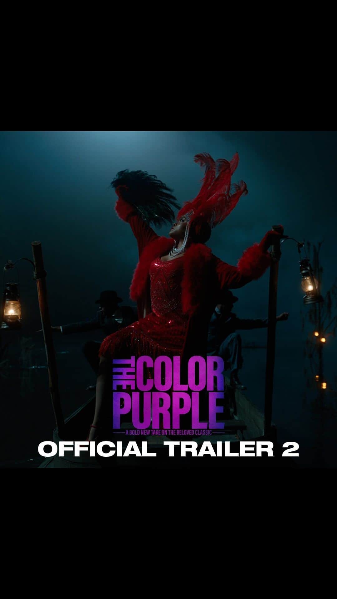 Warner Bros. Picturesのインスタグラム：「We are here! The new trailer for #TheColorPurple has ARRIVED. Share your excitement using #PurpleLove. Only in theaters Christmas Day.」