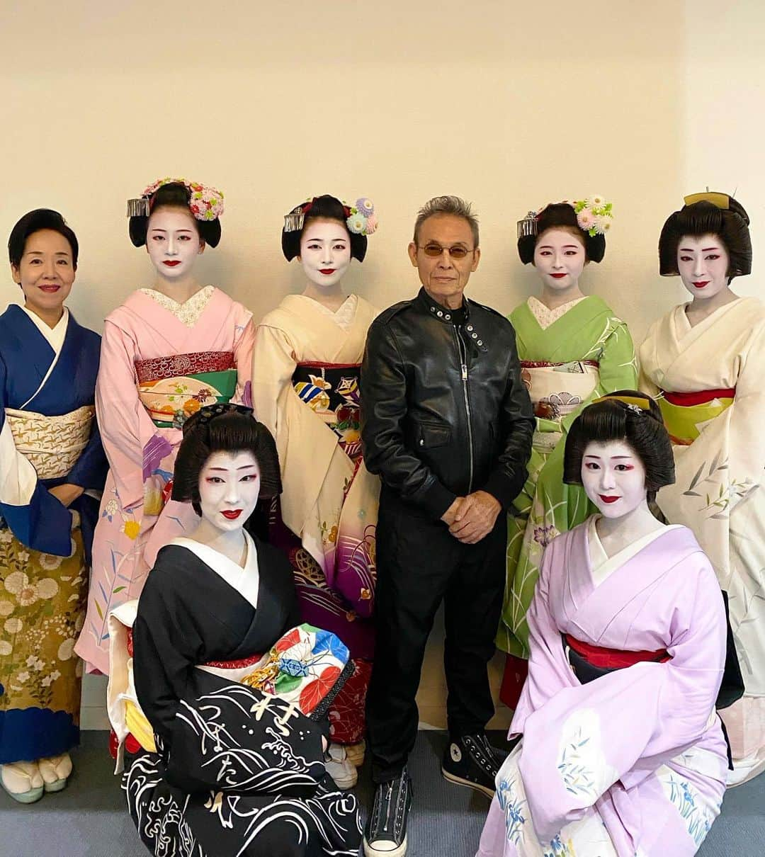 エドツワキさんのインスタグラム写真 - (エドツワキInstagram)「Maestro & Geisha women❤️」10月10日 21時30分 - ed_tsuwaki