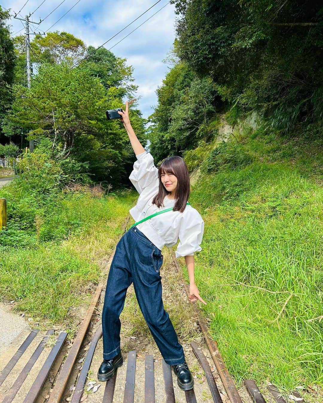 松永有紗さんのインスタグラム写真 - (松永有紗Instagram)「とある日の自然旅~🍃🤢🦖🫛💚」10月10日 21時33分 - arisa_matunaga
