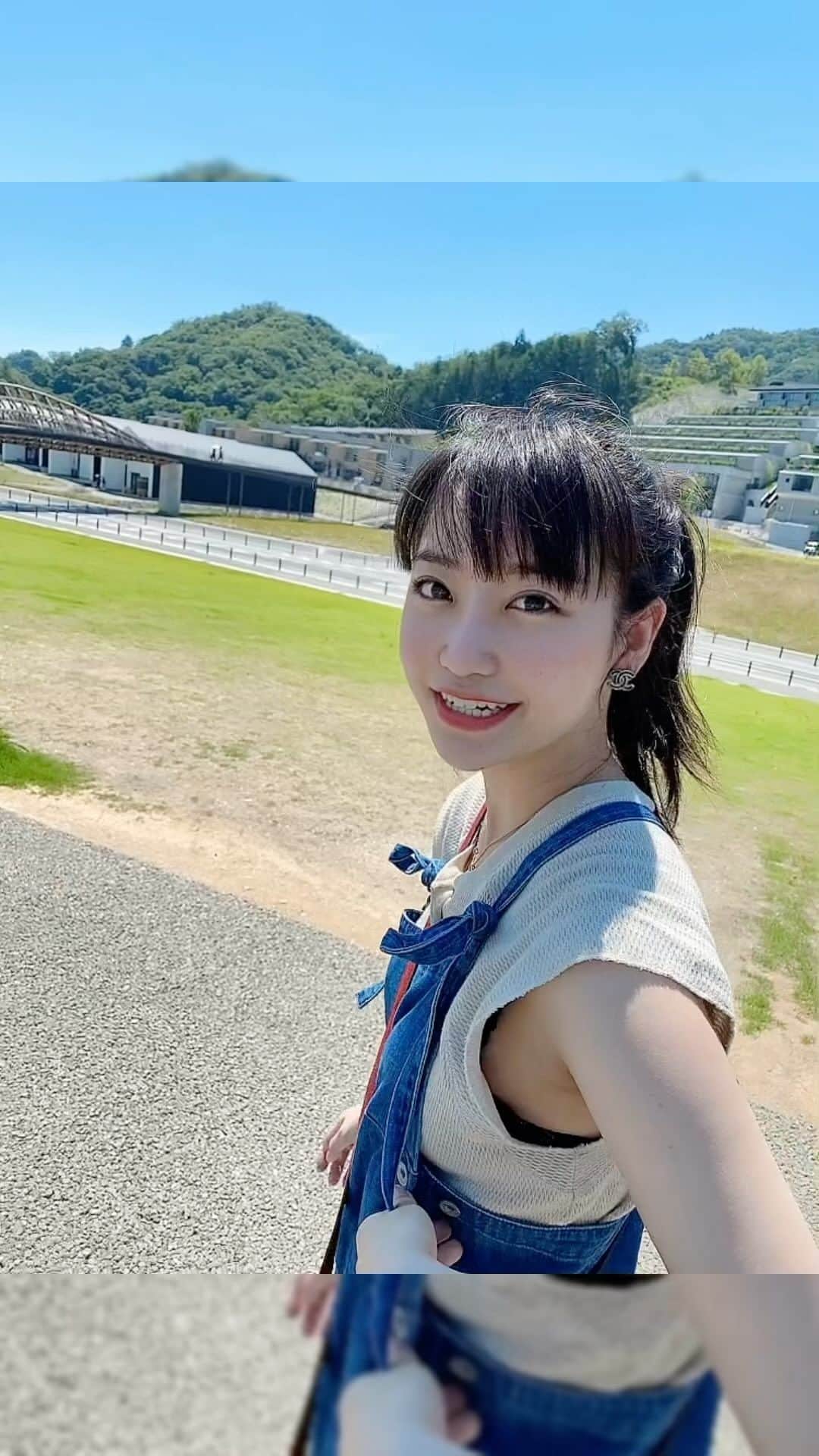 中西悠綺のインスタグラム：「我發現還沒發2022年拍的視頻😌所以今天跟大家分享一下🩵這裡是我的家鄉日本三重縣✨  載せ忘れてた昨年の動画です!(まだ髪長いやろ🤭) 私の地元三重県にあるVISONに行った時のやよ🍦  #三重県 #vison #中国語 #vlog #2022夏」