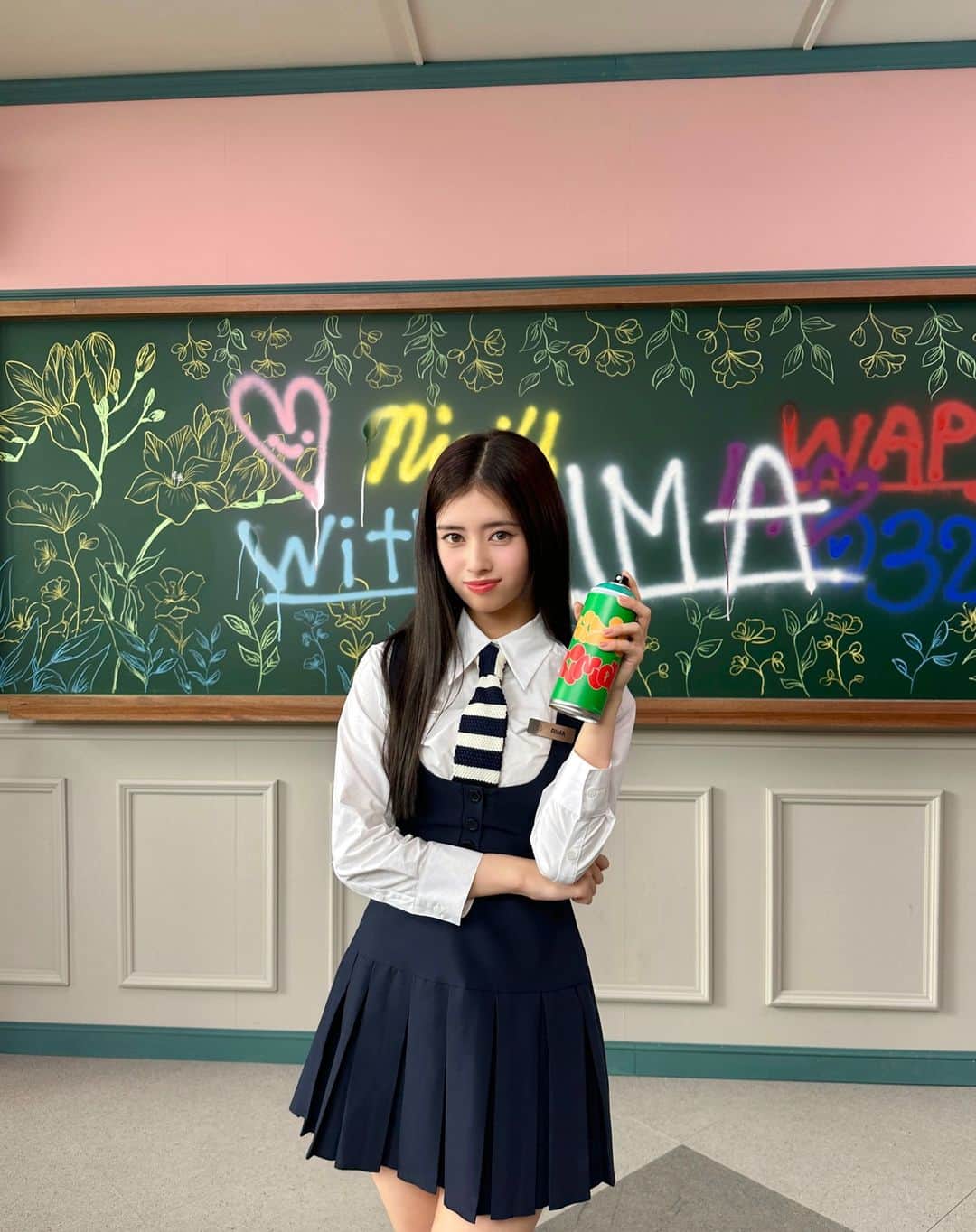 Niziさんのインスタグラム写真 - (NiziInstagram)「[#NiziU_CAM] Hi🪩 I'm RIMA #NiziU #니쥬 ...