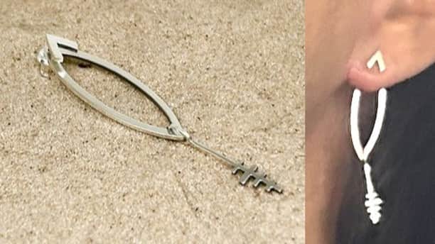晁直 のインスタグラム：「AN OVERLAY ELLIPSE PIERCE」
