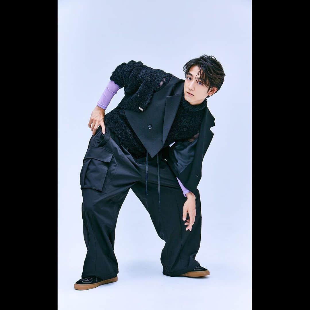 きいたのインスタグラム：「FINE BOYS 11月号 こうへいと一緒に出てます！ いろんなスタイルの服に挑戦しました！ 是非、ご覧下さい☺︎」