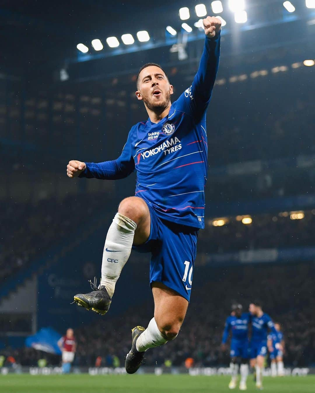 チェルシーFCさんのインスタグラム写真 - (チェルシーFCInstagram)「In the flesh Eden Hazard was simply wonderful to watch. A world-class footballer who gave us that sense that this was a player who could do pretty much anything with a ball at his feet.   And when at Eden’s feet, the ball was whatever he wanted it to be.   His superpower was to move it with such precision, an ability to sneak through the tiniest of gaps, the little hole in the fence that only he could spot. Defenders would catch his eye, pause for breath, before he is gone once more - a shadow they think they saw in the mirror.   This, you suspect, is why Blues fans would board the District line to Fulham Broadway on a Saturday, and filter into the Bridge through the streets surrounding Fulham Road: for those magical moments, those polaroids of genius, those flashes of perfection in miniature.   That famous goal against Arsenal. The solo strike against West Ham. Ending Tottenham’s title hopes. The Europa League final double. Screamers at Anfield not once, but twice. These were defining moments, memories that will carry on flickering away on endless replays in the back of our minds forever.   And that is how the Eden Hazard legacy will remain. In our minds, forever.   Happy retirement, to one of Chelsea’s greatest ever players.」10月10日 20時42分 - chelseafc