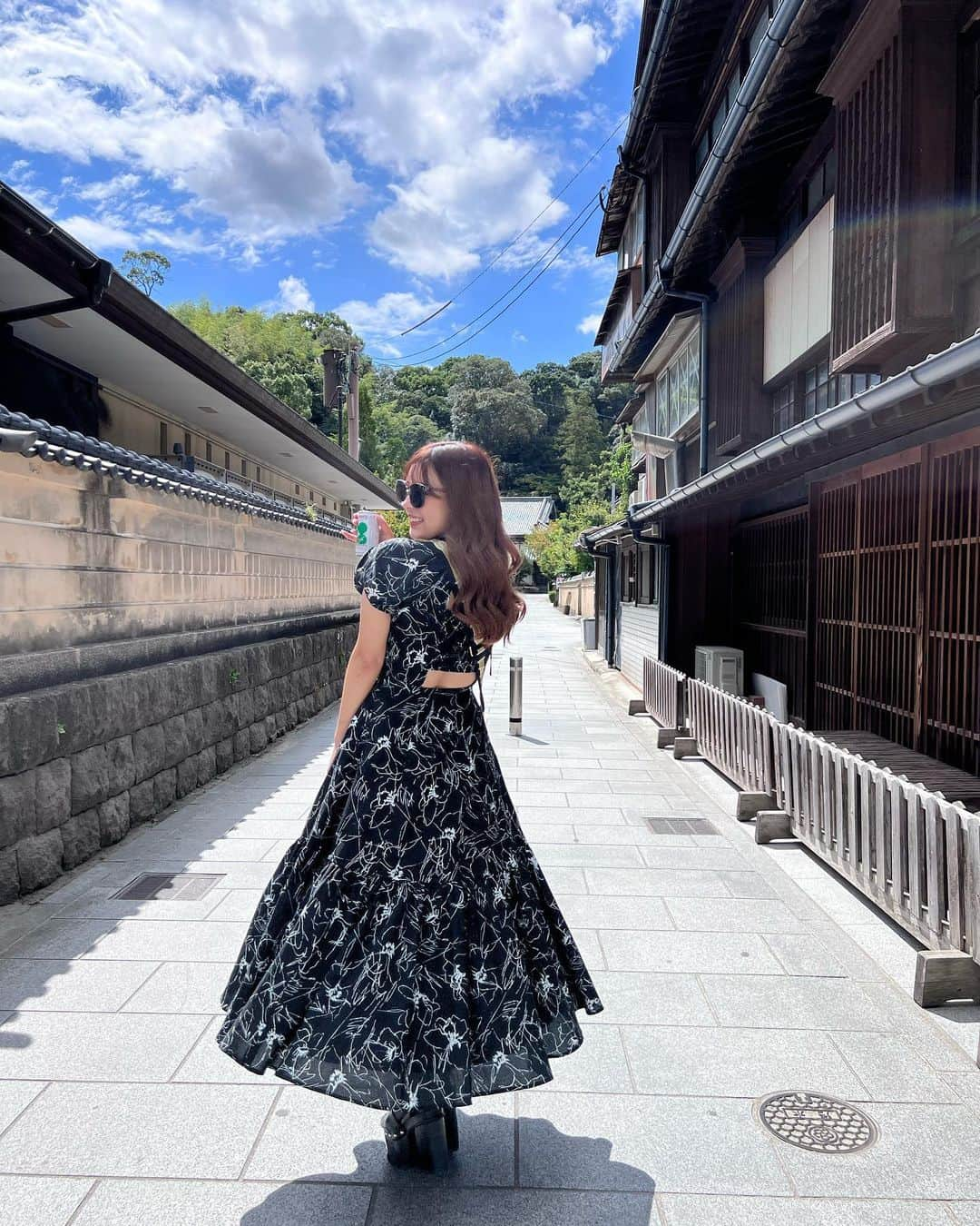 桐原愛歩さんのインスタグラム写真 - (桐原愛歩Instagram)「太宰府お散歩したよ⛩  梅ヶ枝餅が美味しすぎて5個持ち帰った🥺❤️❤️❤️  糸島もいつか行きたい🥺  #福岡」10月10日 20時37分 - ayuayu_1003