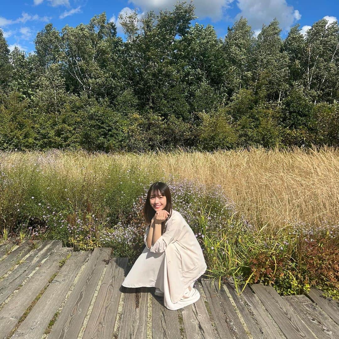 粕谷音さんのインスタグラム写真 - (粕谷音Instagram)「自然だーいすき！🕊‎🌱」10月10日 20時46分 - non.1611