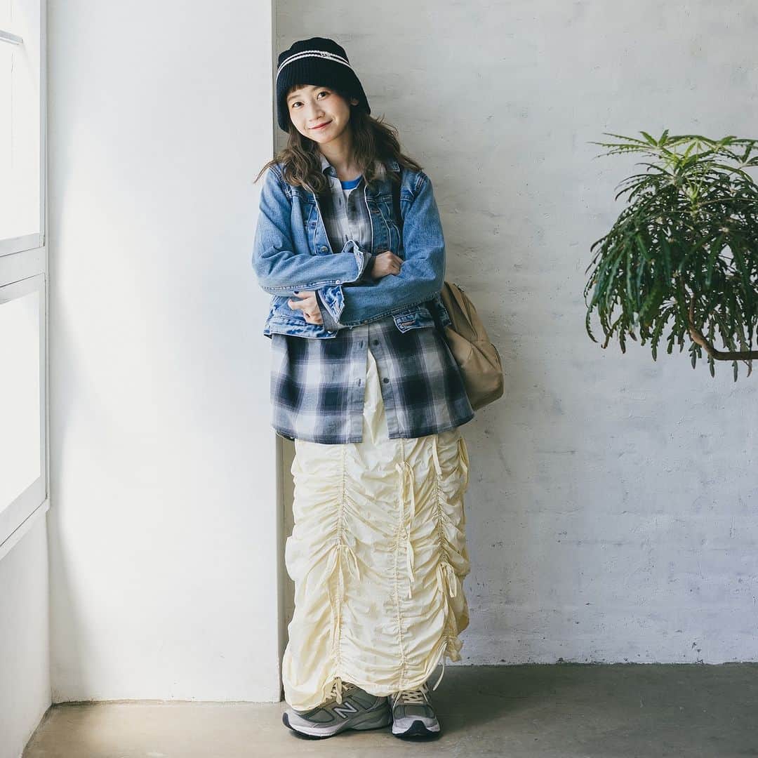 merさんのインスタグラム写真 - (merInstagram)「“1年で最もファッションが楽しい！”と言っても過言ではない季節♡ なつめ ...