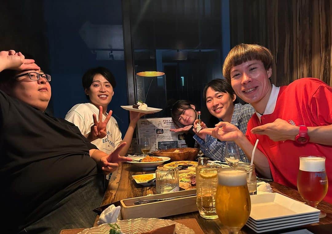 大迫マミのインスタグラム：「池田さんのお誕生日会がめちゃくちゃたのしかった！池田さんおめでとうございます！」